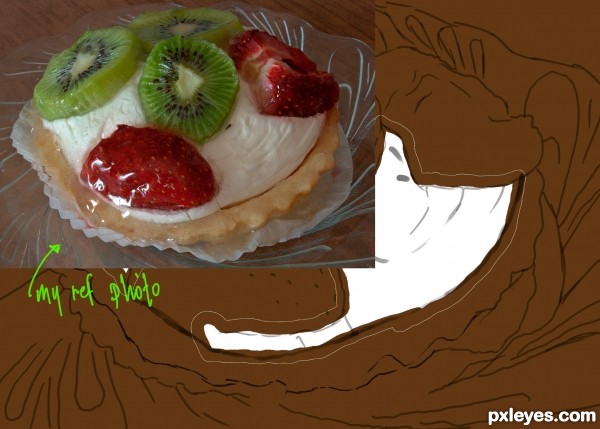 Creation of tarta: Step 1
