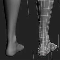 foot modeling 3ds max tutorial pxleyes com