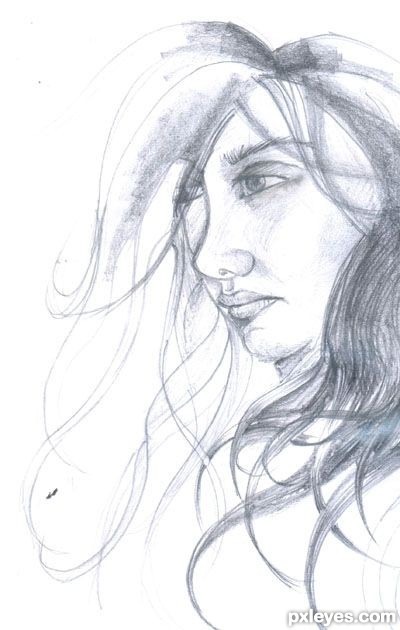 How to Draw Realistic Hair with a Pencil - Traditional-Drawing Tutorial