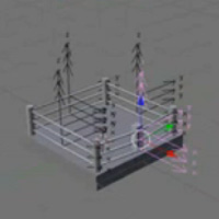 Animateable Boxing Ring