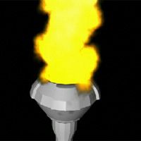  Animation Series Lighting a Torch