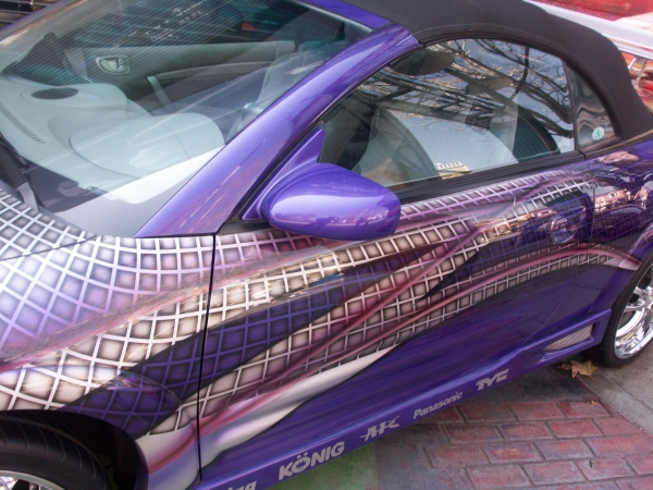 purple car Picture